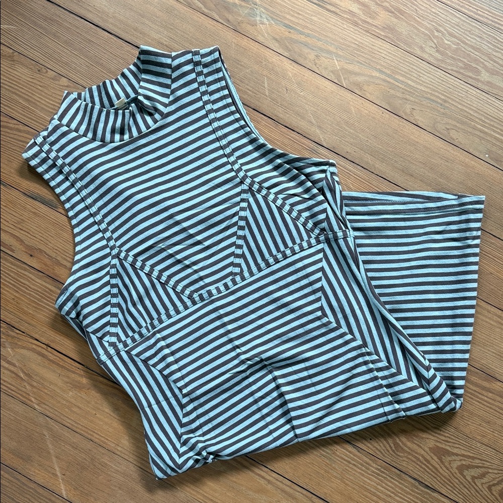 Fashion Brand Company Striped Mini Dress